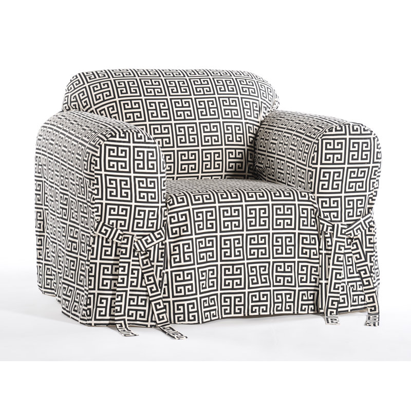 Mercer41 Box Cushion Armchair Slipcover & Reviews Wayfair